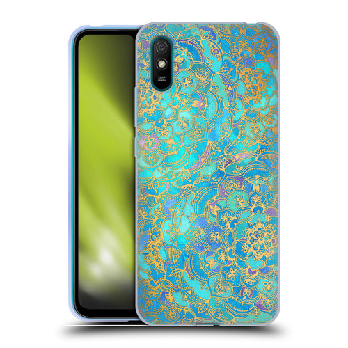 Micklyn Le Feuvre Mandala Sapphire and Jade Soft Gel Case for Xiaomi Redmi 9A / Redmi 9AT