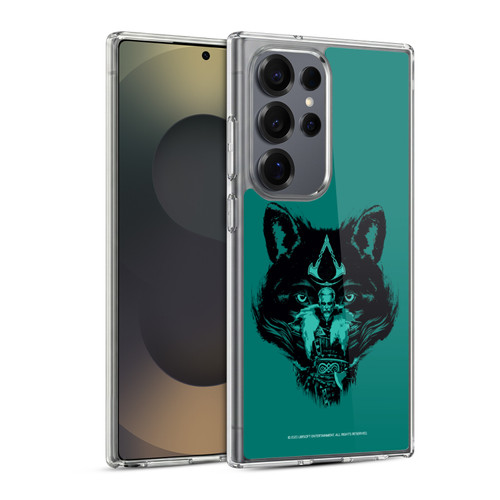 Assassin's Creed Valhalla Compositions Wolf Kissed Male Eivor Soft Gel Case for Samsung Galaxy S25 Ultra & MagSafe