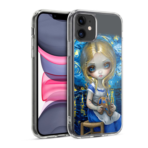 Strangeling Art Impressionist Night Soft Gel Case for Apple iPhone 11