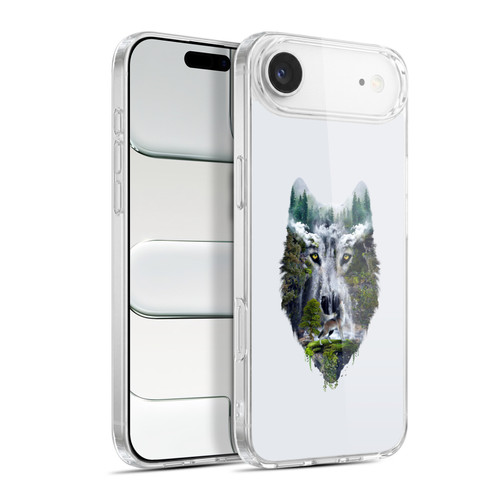 Riza Peker Animal Abstract Wolf Nature Soft Gel Case for Apple iPhone 17 Air