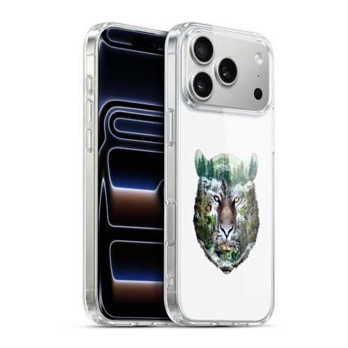 Riza Peker Animal Abstract Tiger Nature Soft Gel Case for Apple iPhone 17 Pro Max