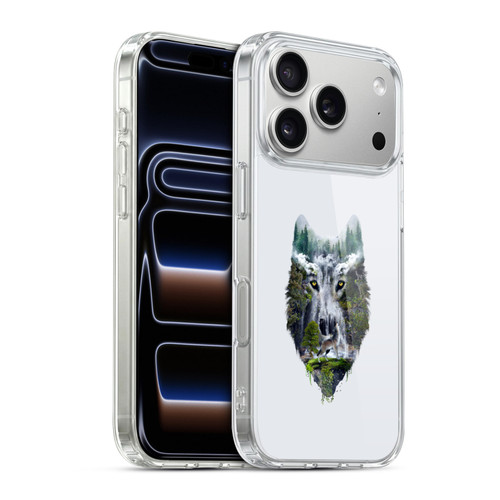 Riza Peker Animal Abstract Wolf Nature Soft Gel Case for Apple iPhone 17 Pro