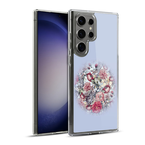Riza Peker Animal Abstract Blooming Life Soft Gel Case for Samsung Galaxy S23 Ultra 5G & MagSafe