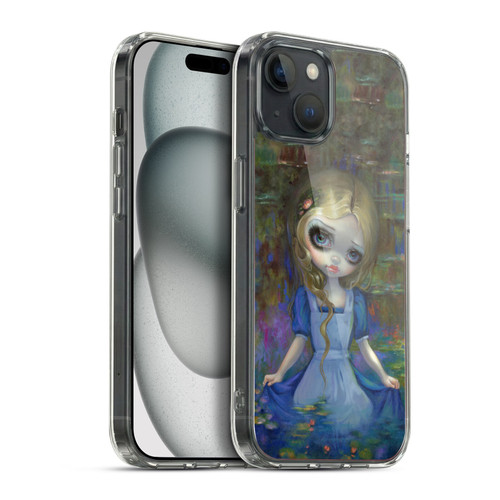 Strangeling Art Impressionist Water Lilies Soft Gel Case for Apple iPhone 15 Plus & MagSafe
