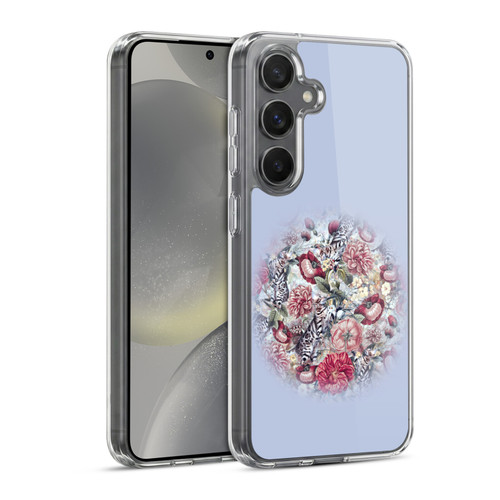 Riza Peker Animal Abstract Blooming Life Soft Gel Case for Samsung Galaxy S24 5G & MagSafe