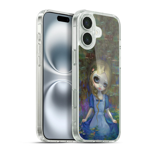 Strangeling Art Impressionist Water Lilies Soft Gel Case for Apple iPhone 16 Plus & MagSafe