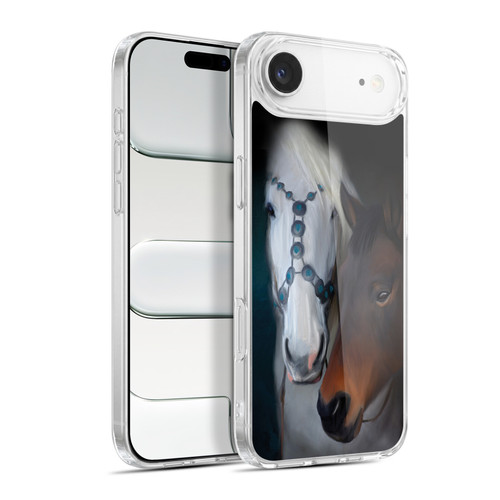 Simone Gatterwe Animals 3 Painted Horse Soft Gel Case for Apple iPhone 17 Air