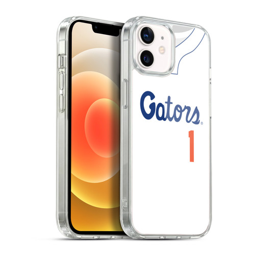 University Of Florida UF University of Florida Jersey Softball White Soft Gel Case for Apple iPhone 12 / iPhone 12 Pro & MagSafe