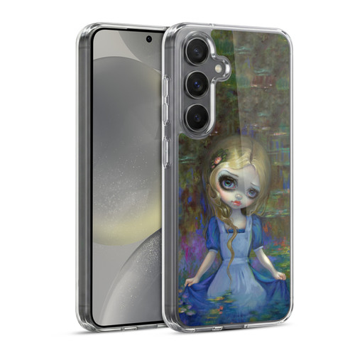 Strangeling Art Impressionist Water Lilies Soft Gel Case for Samsung Galaxy S24 5G & MagSafe