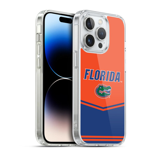 University Of Florida UF University of Florida Jersey Cheerleader Soft Gel Case for Apple iPhone 14 Pro & MagSafe