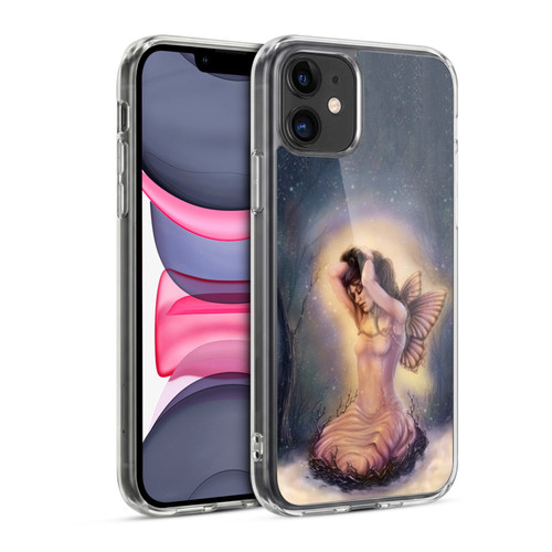 Tiffany "Tito" Toland-Scott Fantasy Art Pink Winter Soft Gel Case for Apple iPhone 11