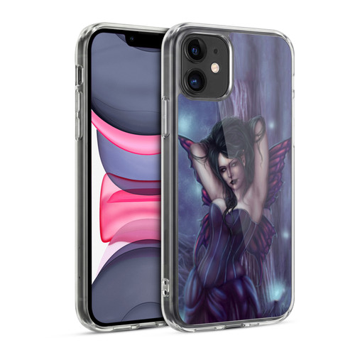 Tiffany "Tito" Toland-Scott Fantasy Art Purple Gothic Soft Gel Case for Apple iPhone 11