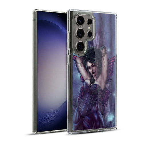 Tiffany "Tito" Toland-Scott Fantasy Art Purple Gothic Soft Gel Case for Samsung Galaxy S23 Ultra 5G & MagSafe