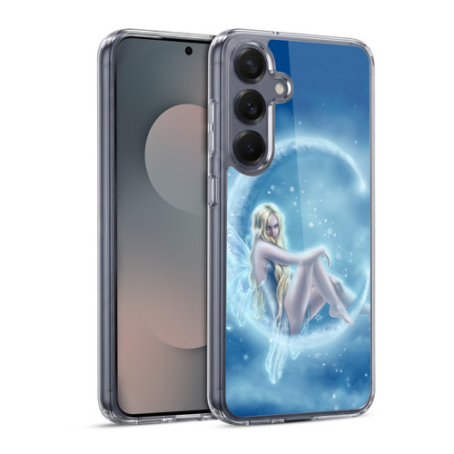 Tiffany "Tito" Toland-Scott Fantasy Art Blue Winter Soft Gel Case for Samsung Galaxy S25 & MagSafe