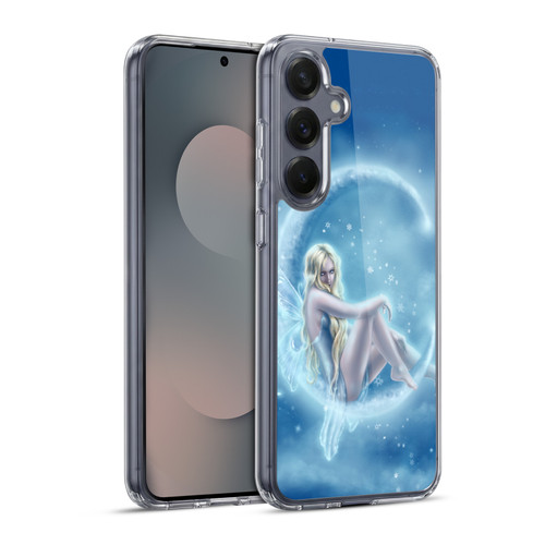 Tiffany "Tito" Toland-Scott Fantasy Art Blue Winter Soft Gel Case for Samsung Galaxy S25+ & MagSafe