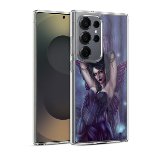 Tiffany "Tito" Toland-Scott Fantasy Art Purple Gothic Soft Gel Case for Samsung Galaxy S25 Ultra & MagSafe