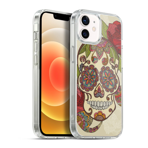 Valentina Bloom Sugar Skull Soft Gel Case for Apple iPhone 12 / iPhone 12 Pro & MagSafe