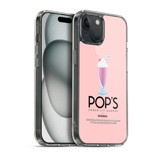 Riverdale Graphics 2 Pop's Chock'lit Shoppe Soft Gel Case for Apple iPhone 15 Plus & MagSafe