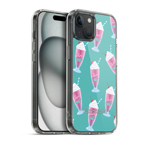 Riverdale Graphics 2 Pop's Milkshake Pattern Soft Gel Case for Apple iPhone 15 Plus & MagSafe