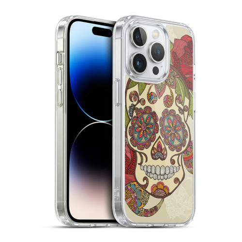 Valentina Bloom Sugar Skull Soft Gel Case for Apple iPhone 13 Pro & MagSafe