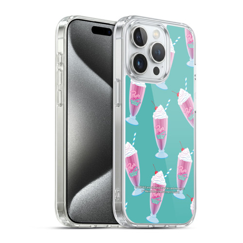 Riverdale Graphics 2 Pop's Milkshake Pattern Soft Gel Case for Apple iPhone 15 Pro & MagSafe