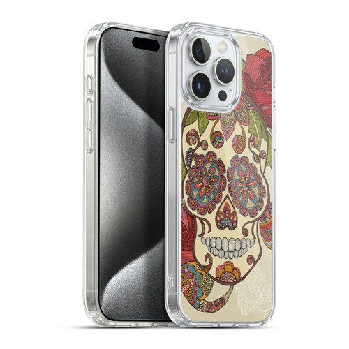 Valentina Bloom Sugar Skull Soft Gel Case for Apple iPhone 15 Pro Max & MagSafe