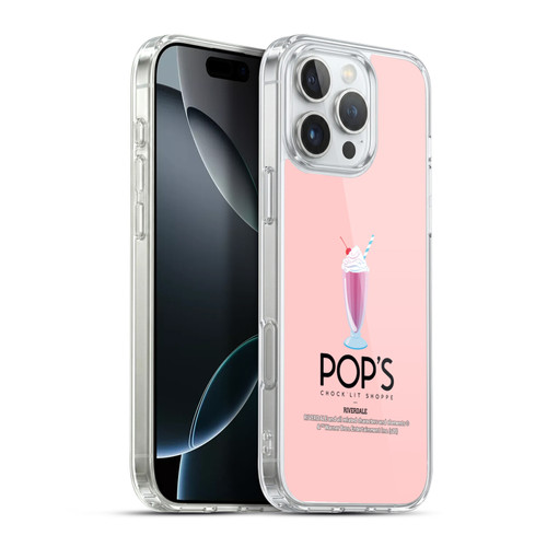 Riverdale Graphics 2 Pop's Chock'lit Shoppe Soft Gel Case for Apple iPhone 16 Pro Max & MagSafe