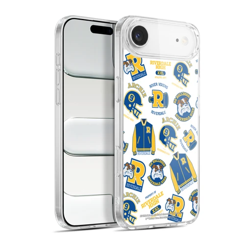 Riverdale Graphics 2 Bulldogs & Vixens Pattern Soft Gel Case for Apple iPhone 17 Air