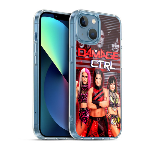 WWE Damage CTRL Bayley, Dakota Kai, Iyo Sky Soft Gel Case for Apple iPhone 13 Mini & MagSafe
