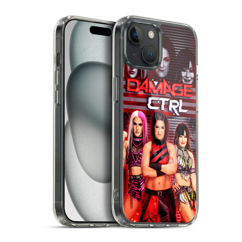 WWE Damage CTRL Bayley, Dakota Kai, Iyo Sky Soft Gel Case for Apple iPhone 15 Plus & MagSafe