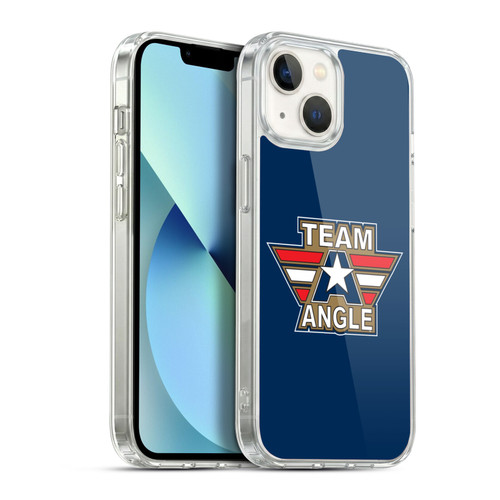 WWE Kurt Angle Logotype Soft Gel Case for Apple iPhone 13