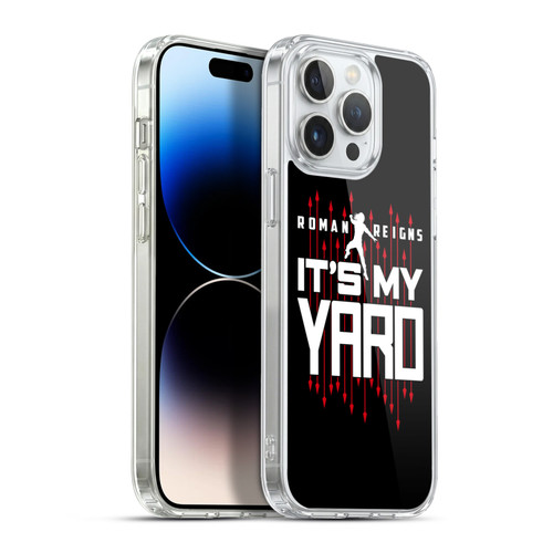 WWE 2017/18 Superstars 4 Roman Reigns It's My Yard Soft Gel Case for Apple iPhone 13 Pro Max & MagSafe