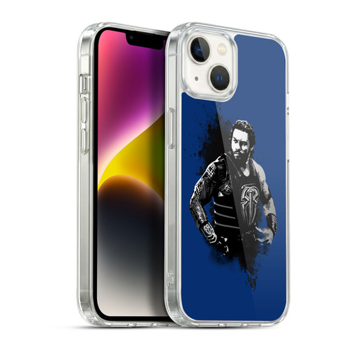 WWE 2017/18 Superstars 4 Roman Reigns Soft Gel Case for Apple iPhone 14 Plus & MagSafe