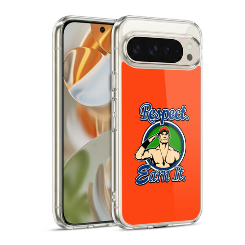 WWE 2017/18 Superstars 4 John Cena Respect Earn It Soft Gel Case for Google Pixel 9 / Pixel 9 Pro