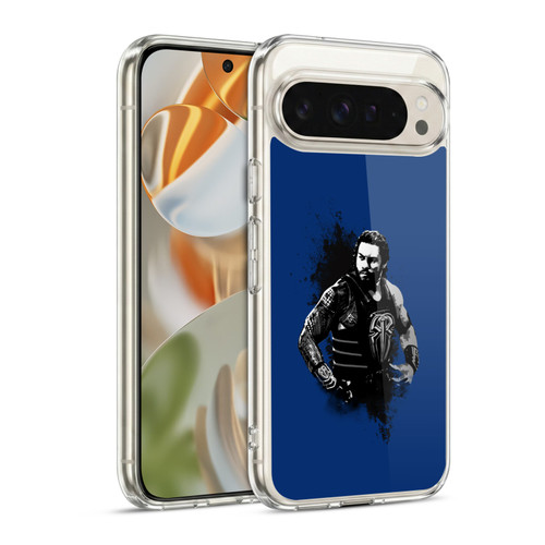 WWE 2017/18 Superstars 4 Roman Reigns Soft Gel Case for Google Pixel 9 / Pixel 9 Pro