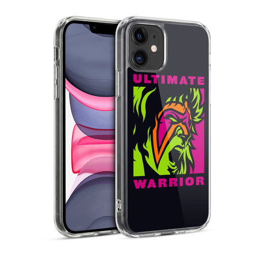 WWE Ultimate Warrior Illustrated Soft Gel Case for Apple iPhone 11