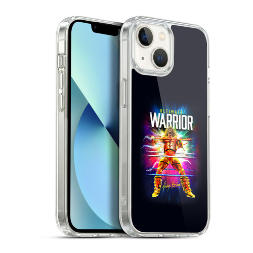 WWE Ultimate Warrior Retro Blast Soft Gel Case for Apple iPhone 13