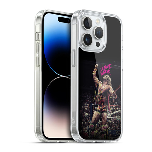 WWE Ultimate Warrior Rope Pose Soft Gel Case for Apple iPhone 13 Pro & MagSafe