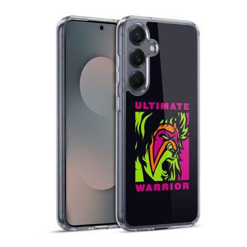 WWE Ultimate Warrior Illustrated Soft Gel Case for Samsung Galaxy S25+ & MagSafe