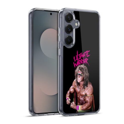 WWE Ultimate Warrior Photo & Signature Soft Gel Case for Samsung Galaxy S25+ & MagSafe