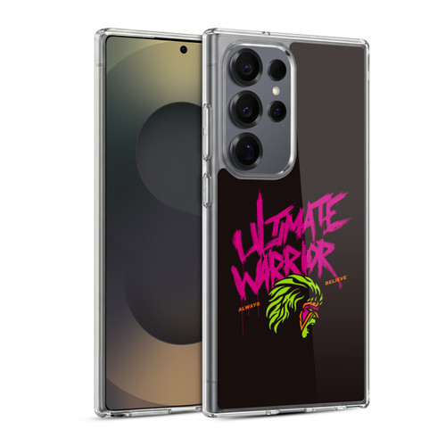 WWE Ultimate Warrior Always Believe Soft Gel Case for Samsung Galaxy S25 Ultra & MagSafe