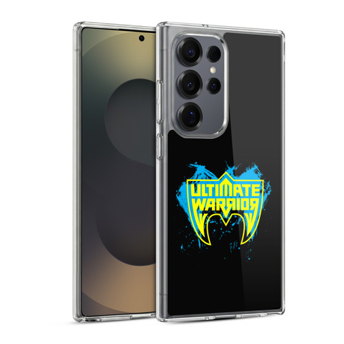 WWE Ultimate Warrior Logo Graphics Soft Gel Case for Samsung Galaxy S25 Ultra & MagSafe