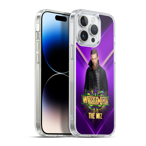 WWE Wrestlemania 34 Superstars The Miz Soft Gel Case for Apple iPhone 13 Pro Max & MagSafe