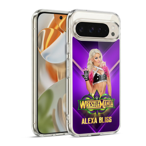 WWE Wrestlemania 34 Superstars Alexa Bliss Soft Gel Case for Google Pixel 9 / Pixel 9 Pro