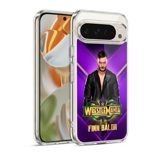 WWE Wrestlemania 34 Superstars Finn Bálor Soft Gel Case for Google Pixel 9 / Pixel 9 Pro