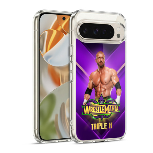 WWE Wrestlemania 34 Superstars Triple H Soft Gel Case for Google Pixel 9 / Pixel 9 Pro