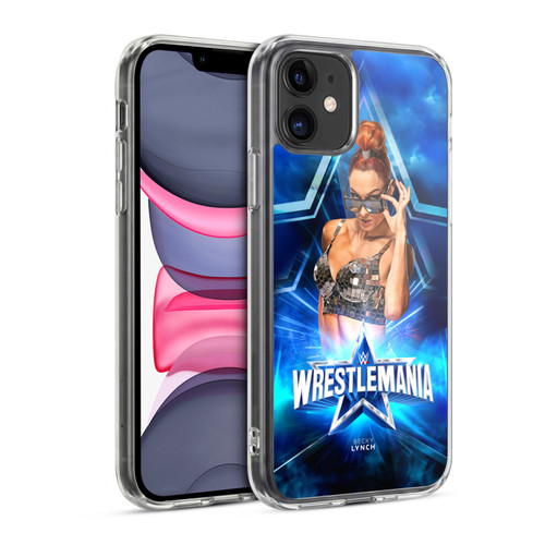 WWE Wrestlemania 38 Superstars Becky Lynch Soft Gel Case for Apple iPhone 11