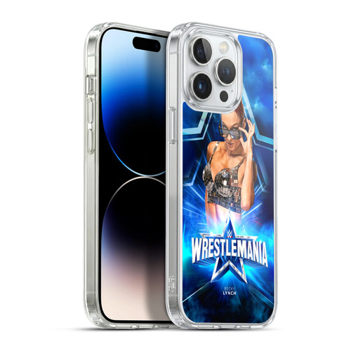 WWE Wrestlemania 38 Superstars Becky Lynch Soft Gel Case for Apple iPhone 13 Pro Max & MagSafe