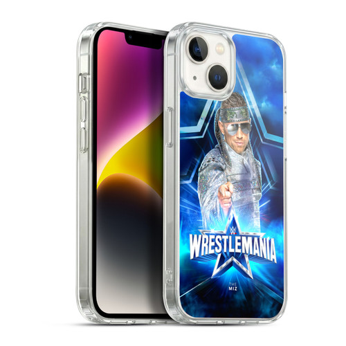 WWE Wrestlemania 38 Superstars The Miz Soft Gel Case for Apple iPhone 14 Plus & MagSafe