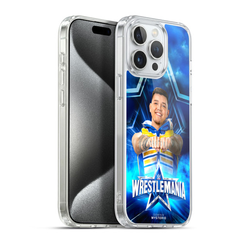 WWE Wrestlemania 38 Superstars Dominik Mysterio Soft Gel Case for Apple iPhone 15 Pro Max & MagSafe